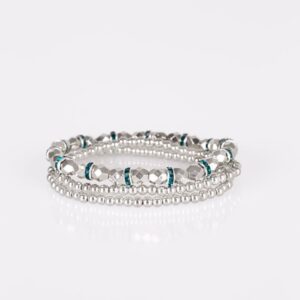 Let There BEAM Light Blue Bracelet Paparazzi