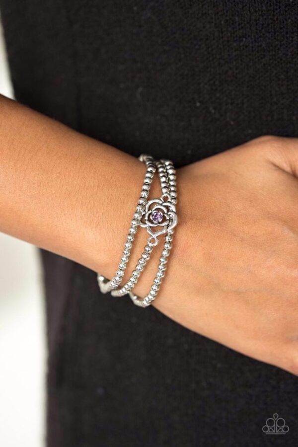 Perennial Princess - Purple - Bracelet - Paparazzi