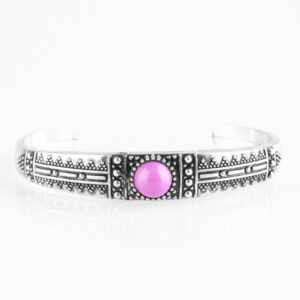 Singing Sahara - Bracelet - Purple - Paparazzi