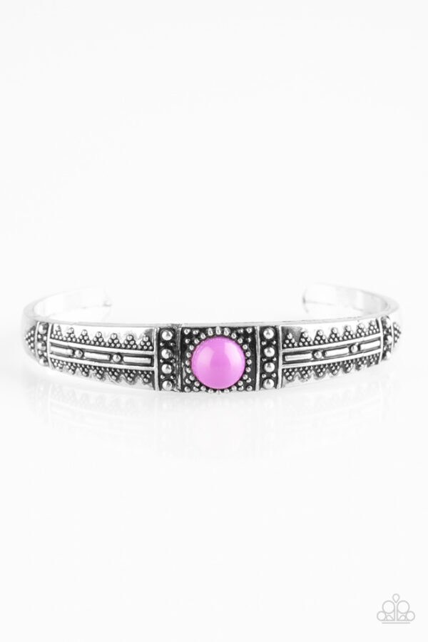 Singing Sahara - Bracelet - Purple - Paparazzi